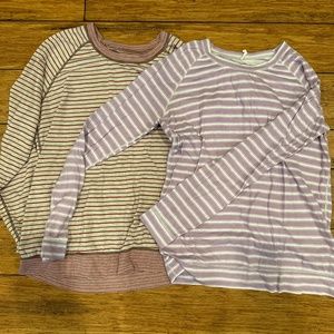 To Marine layer, long sleeve double sided shirts